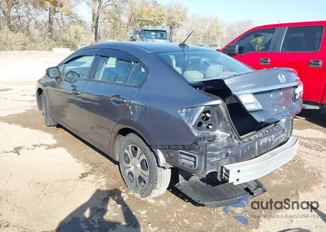 2013 Honda Civic Hybrid из США, поврежденный, VIN 19XFB4F30DE002275